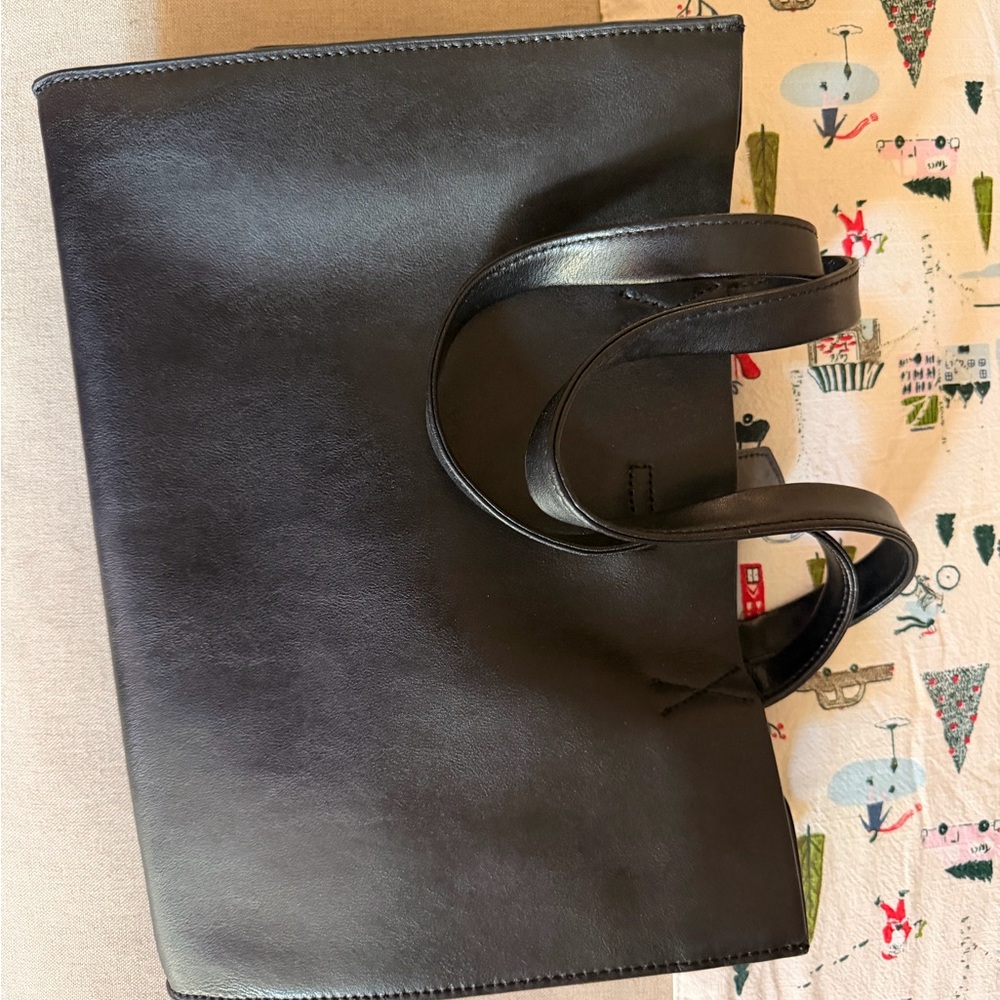 Banana Republic Sleek Black Tote